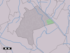 Localisation de Gasselternijveenschemond dans la commune de Aa en Hunze