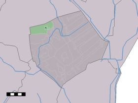 Localisation de Drouwen dans la commune de Borger-Odoorn