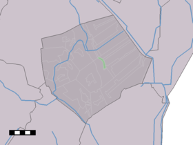 Localisation de Exloërveen dans la commune de Borger-Odoorn