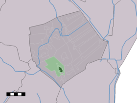 Localisation de Odoorn dans la commune de Borger-Odoorn