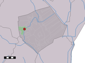 Localisation de Westdorp dans la commune de Borger-Odoorn