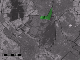 Localisation de Hollandsche Rading dans la commune de De Bilt