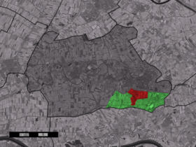 Localisation de Meteren dans la commune de Geldermalsen