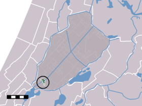 Localisation de Abbenes dans la commune de Haarlemmermeer