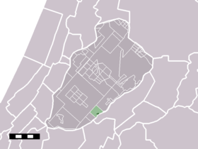 Localisation de Burgerveen dans la commune de Haarlemmermeer