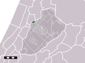 Localisation de Cruquius dans la commune de Haarlemmermeer