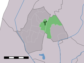 Localisation de Dirkshorn dans la commune de Harenkarspel