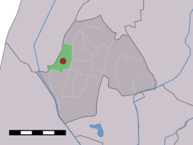 Localisation de Eenigenburg dans la commune de Harenkarspel