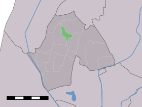 Localisation de Stroet dans la commune de Harenkarspel