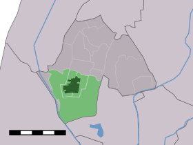 Localisation de Warmenhuizen dans la commune de Harenkarspel