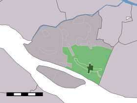 Localisation de Zuid-Beijerland dans la commune de Korendijk