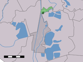 Localisation de Nigtevecht dans la commune de Stichtse Vecht