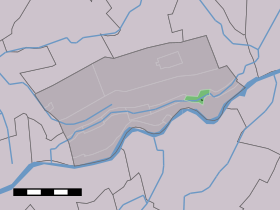 Localisation de Uitweg dans la commune de Lopik