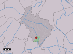 Localisation de Drijber dans la commune de Midden-Drenthe