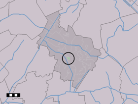 Localisation de Holthe dans la commune de Midden-Drenthe