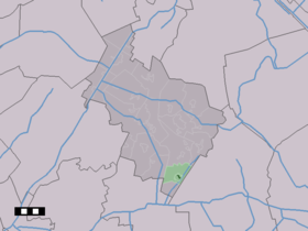 Localisation de Nieuw-Balinge dans la commune de Midden-Drenthe