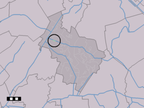 Localisation de Oranje dans la commune de Midden-Drenthe