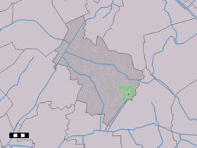 Localisation de Witteveen dans la commune de Midden-Drenthe