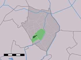 Localisation de 't Veld dans la commune de Niedorp