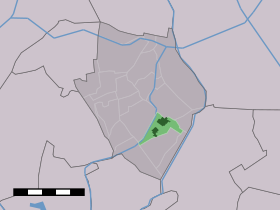 Localisation de Nieuwe Niedorp dans la commune de Niedorp