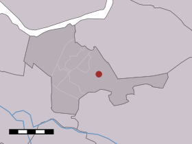 Localisation de Driedorp dans la commune de Nijkerk