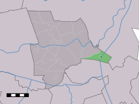 Localisation de Beerzerveld dans la commune de Ommen