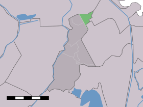 Localisation de Duivendrecht dans la commune de Ouder-Amstel