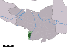 Localisation de Sas van Gent dans la commune de Terneuzen