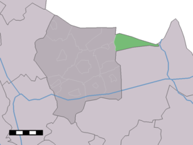 Localisation de Hezingen dans la commune de Tubbergen