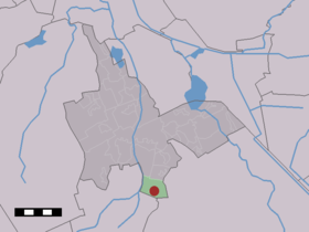 Localisation de Taarlo dans la commune de Tynaarlo