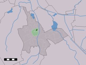 Localisation de Yde dans la commune de Tynaarlo