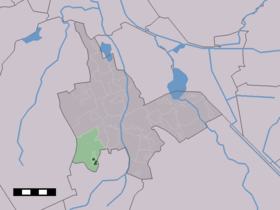 Localisation de Zeijen dans la commune de Tynaarlo