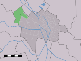 Localisation de Haarzuilens dans la commune de Utrecht