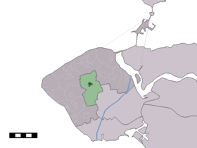 Localisation de Grijpskerke dans la commune de Veere