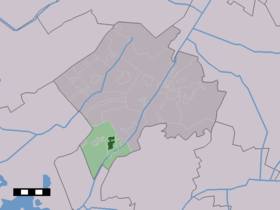 Localisation de Havelte dans la commune de Westerveld