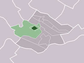 Localisation de Cothen dans la commune de Wijk bij Duurstede