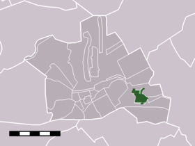 Localisation de Harmelen dans la commune de Woerden