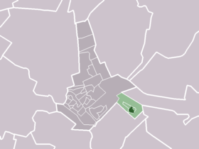 Localisation de Austerlitz dans la commune de Zeist
