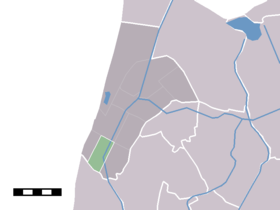 Localisation de Burgervlotbrug dans la commune de Zijpe