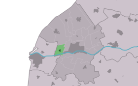 Localisation de Herbaijum dans la commune de Franekeradeel
