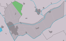 Localisation de Gersloot dans la commune de Heerenveen