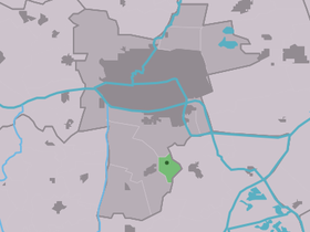 Localisation de Swichum dans la commune de Leeuwarden