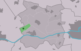 Localisation de Schingen dans la commune de Menameradiel