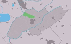 Localisation de Nijeholtwolde dans la commune de Weststellingwerf