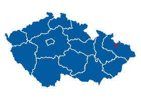Localisation de Opava (Tchéquie)
