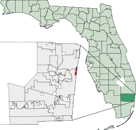 Map of Florida highlighting Lauderdale-by-the-Sea.svg