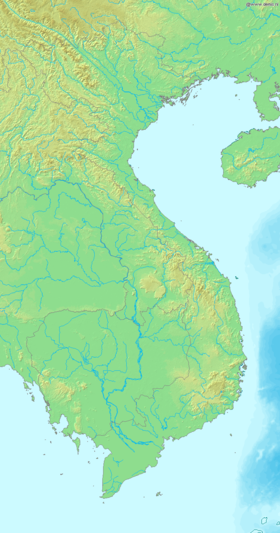 carte : Géographie du Viêt Nam