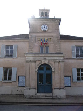 La façade de la mairie