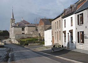 une rue du village