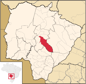 Localisation de Campo Grande sur une carte
